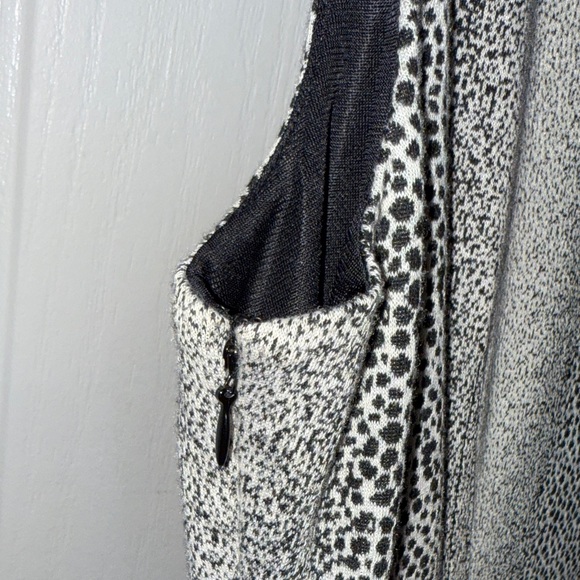 💰Nine West Elegant Black and White Sleeveless Dress - Picture 9 of 10